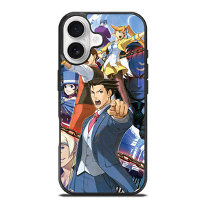 ACE ATTORNEY GAMES iPhone 17 Case Cover