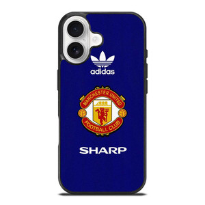 ADIDAS MANCHESTER UNITED SHARP RETRO LOGO iPhone 17 Case Cover