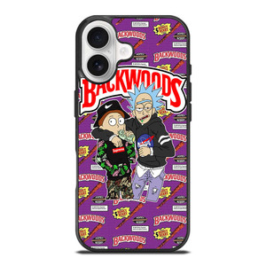 BACKWOODS CIGAR RICK AND MORTY iPhone 17 Case Cover BACKWOODS CIGAR RICK AND MORTY iPhone 17 Case Cover