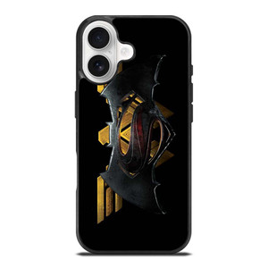 BATMAN WONDER WOMAN METAL LOGO iPhone 17 Case Cover
