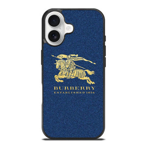 BURBERRY JEANS FABRIC LOGO iPhone 17 Case Cover