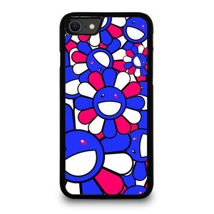 TAKASHI MURAKAMI BLUE PINK iPhone SE 2020 Case Cover TAKASHI MURAKAMI BLUE PINK iPhone SE 2020 Case Cover