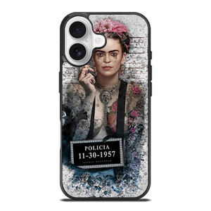 FRIDA KAHLO MUGSHOT iPhone 17 Case Cover