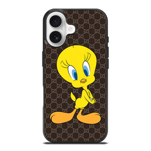 GUCCI TWEETY BIRD LOONEY TUNES iPhone 17 Case Cover
