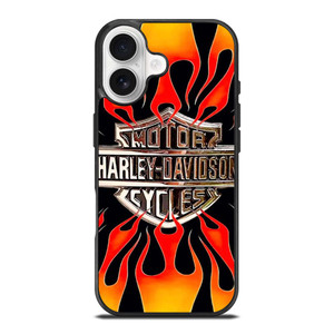 HARLEY DAVIDSON MOTORCYCLE LOGO FLAME iPhone 17 Case Cover HARLEY DAVIDSON MOTORCYCLE LOGO FLAME iPhone 17 Case Cover