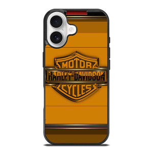 HARLEY DAVIDSON MOTORCYCLES LOGO YELLOW iPhone 17 Case Cover HARLEY DAVIDSON MOTORCYCLES LOGO YELLOW iPhone 17 Case Cover