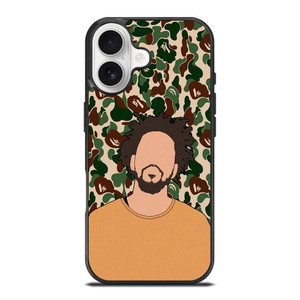 J COLE RAPPER BAPE CAMO iPhone 17 Case Cover
