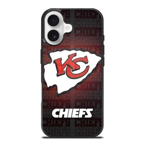 KANSAS CITY CHIEFS METAL iPhone 17 Case Cover
