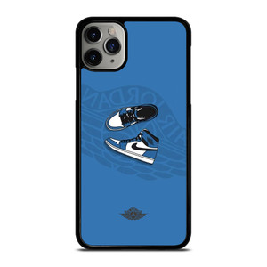 AIR JORDAN 1 SNEAKERS BLUE iPhone 11 Pro Max Case Cover AIR JORDAN 1 SNEAKERS BLUE iPhone 11 Pro Max Case Cover