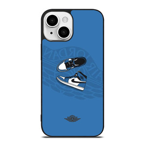AIR JORDAN 1 SNEAKERS BLUE iPhone 13 Mini Case Cover AIR JORDAN 1 SNEAKERS BLUE iPhone 13 Mini Case Cover