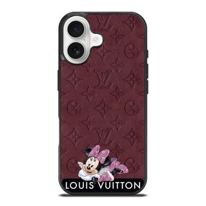 LOUIS VUITTON LV FEAT MINNIE MOUSE DISNEY iPhone 17 Case Cover LOUIS VUITTON LV FEAT MINNIE MOUSE DISNEY iPhone 17 Case Cover