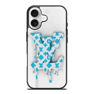LOUIS VUITTON LV LOGO WHITE BLUE EMBLEM iPhone 17 Case Cover