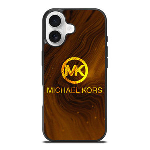 MICHAEL KORS GOLD MARBLE LOGO iPhone 17 Case Cover MICHAEL KORS GOLD MARBLE LOGO iPhone 17 Case Cover