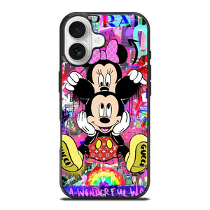 MICKEY MINNIE MOUSE DISNEY GUCCI PRADA OFF WHITE NIKE iPhone 17 Case Cover MICKEY MINNIE MOUSE DISNEY GUCCI PRADA OFF WHITE NIKE iPhone 17 Case Cover