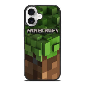 MINECRAFT LOGO CUBE iPhone 17 Case Cover MINECRAFT LOGO CUBE iPhone 17 Case Cover