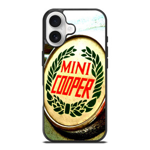 MINI COOPER CLASSIC RUSTY EMBLEM iPhone 17 Case Cover MINI COOPER CLASSIC RUSTY EMBLEM iPhone 17 Case Cover