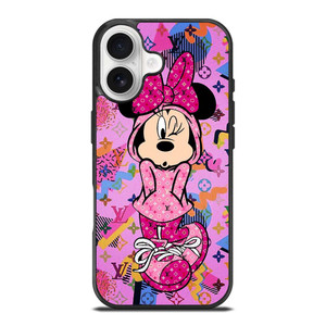 MINNIE MOUSE DISNEY FEAT LOUIS VUITTON LV PINK iPhone 17 Case Cover MINNIE MOUSE DISNEY FEAT LOUIS VUITTON LV PINK iPhone 17 Case Cover