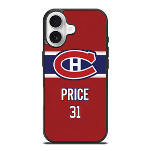 MONETREAL CANADIENS CAREY PRICE NHL KIT iPhone 17 Case Cover MONETREAL CANADIENS CAREY PRICE NHL KIT iPhone 17 Case Cover