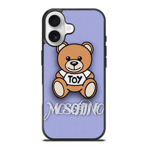 MOSCHINO TOY LOGO PURPLE iPhone 17 Case Cover MOSCHINO TOY LOGO PURPLE iPhone 17 Case Cover