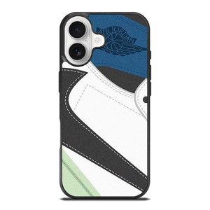 NIKE AIR JORDAN 1 HIGH BLUE iPhone 17 Case Cover NIKE AIR JORDAN 1 HIGH BLUE iPhone 17 Case Cover