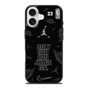 NIKE AIR JORDAN ONLY GOD CAN JUDGE ME iPhone 17 Case Cover NIKE AIR JORDAN ONLY GOD CAN JUDGE ME iPhone 17 Case Cover