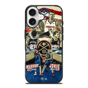 NIKOLA JOKIC X JAMAL MURRAY DENVER NUGGETS iPhone 17 Case Cover NIKOLA JOKIC X JAMAL MURRAY DENVER NUGGETS iPhone 17 Case Cover