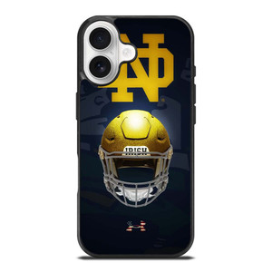 NOTRE DAME FIGHTING IRISH HELMET UNDER ARMOUR iPhone 17 Case Cover NOTRE DAME FIGHTING IRISH HELMET UNDER ARMOUR iPhone 17 Case Cover