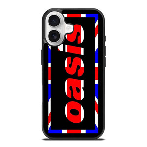 OASIS UNION JACK LOGO iPhone 17 Case Cover OASIS UNION JACK LOGO iPhone 17 Case Cover