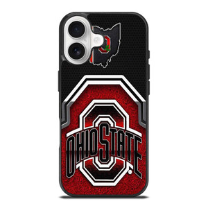OHIO STATE BUCKEYES SYMBOL METAL iPhone 17 Case Cover OHIO STATE BUCKEYES SYMBOL METAL iPhone 17 Case Cover