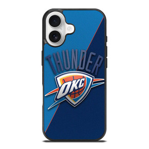 OKLAHOMA CITY THUNDER BASKET EMBLEM iPhone 17 Case Cover OKLAHOMA CITY THUNDER BASKET EMBLEM iPhone 17 Case Cover
