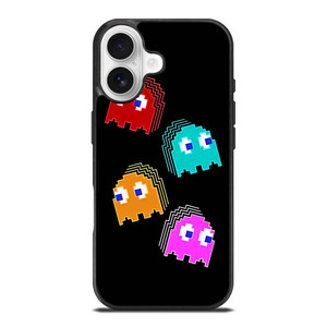 PAC MAN GAMES CHARACTERS iPhone 17 Case Cover PAC MAN GAMES CHARACTERS iPhone 17 Case Cover