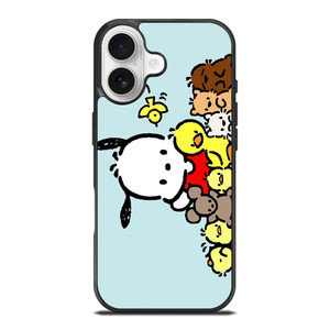 POCHACCO HELLO KITTY CARTOON iPhone 17 Case Cover POCHACCO HELLO KITTY CARTOON iPhone 17 Case Cover