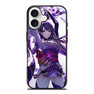 RAIDEN SHOGUN GENSHIN IMPACT GAMES iPhone 17 Case Cover RAIDEN SHOGUN GENSHIN IMPACT GAMES iPhone 17 Case Cover