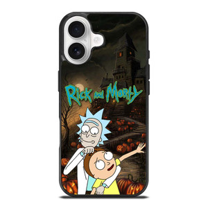 RICK AND MORTY HAPPY HALLOWEEN iPhone 17 Case Cover RICK AND MORTY HAPPY HALLOWEEN iPhone 17 Case Cover