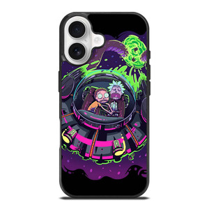 RICK AND MORTY TRIPPY ART iPhone 17 Case Cover