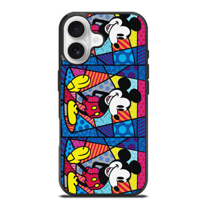 ROMERO BRITTO MICKEY MOUSE COLLAGE iPhone 17 Case Cover