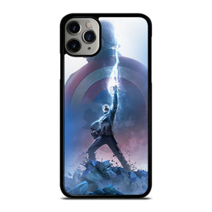 CAPTAIN AMERICA X THOR HAMMER iPhone 11 Pro Max Case Cover CAPTAIN AMERICA X THOR HAMMER iPhone 11 Pro Max Case Cover