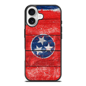 TENNESSEE FLAG WOOD LOGO iPhone 17 Case Cover