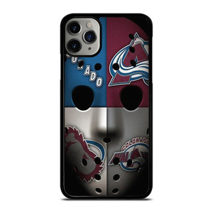 COLORADO AVALANCHE JASON FRIDAY MASK  iPhone 11 Pro Max Case Cover