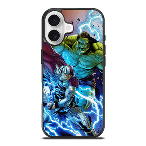 THOR VS HULK MARVEL CARTOON iPhone 17 Case Cover