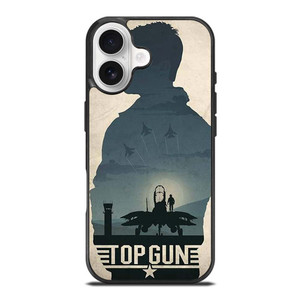 TOP GUN MAVERICKS TOM CRUISE SILHOUETTE iPhone 17 Case Cover