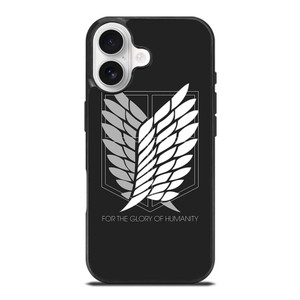 WINGS OF FREEDOM ATTACK ON TITANS HUMANITY SYMBOL iPhone 17 Case Cover