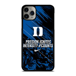 DUKE BLUE DEVILS NIKE SLOGAN  iPhone 11 Pro Max Case Cover