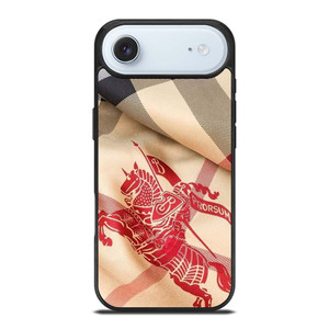BURBERRY LONDON PATTERN LOGO EMBLEM iPhone Air Case Cover