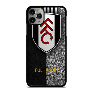 FULHAM FC LEATHER LOGO iPhone 11 Pro Max Case Cover FULHAM FC LEATHER LOGO iPhone 11 Pro Max Case Cover