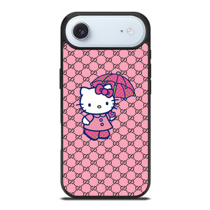 HELLO KITTY GUCCI PINK PATTERN LOGO iPhone Air Case Cover