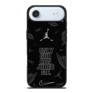 NIKE AIR JORDAN ONLY GOD CAN JUDGE ME iPhone Air Case Cover NIKE AIR JORDAN ONLY GOD CAN JUDGE ME iPhone Air Case Cover