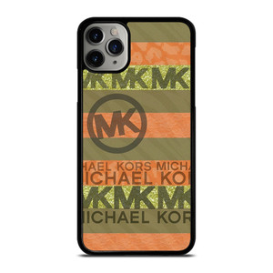 MICHAEL KORS PEACH STRIPE  iPhone 11 Pro Max Case Cover MICHAEL KORS PEACH STRIPE  iPhone 11 Pro Max Case Cover
