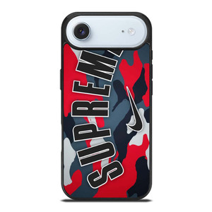 SUPREME X NIKE RED CAMO iPhone Air Case Cover