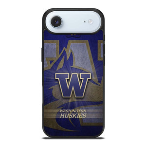 WASHINGTON HUSKIES LOGO METAL iPhone Air Case Cover